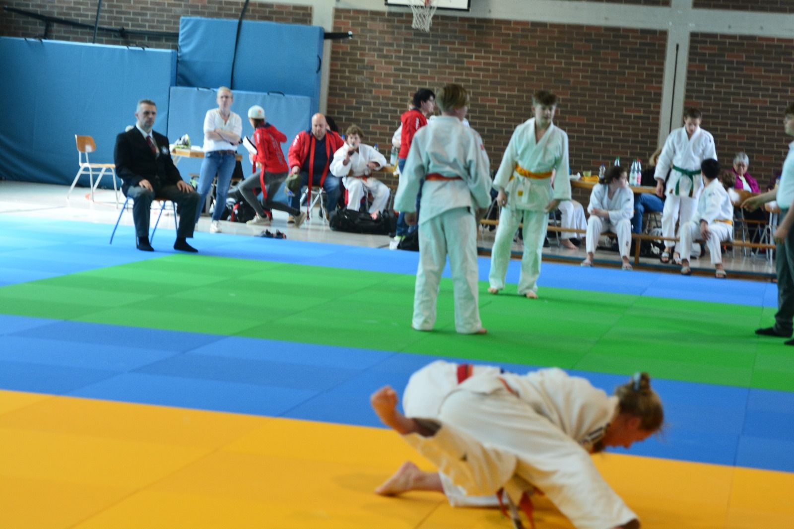 Bei den Unterfränkischen Meisterschaften U15 gingen viele Judoka auf die Matte.