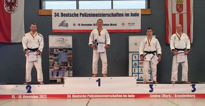 Patrick Weisser ist Deutscher Polizei-Judomeister