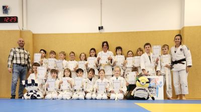 Judo-Gürtelprüfung an der St.-Georg-Schule