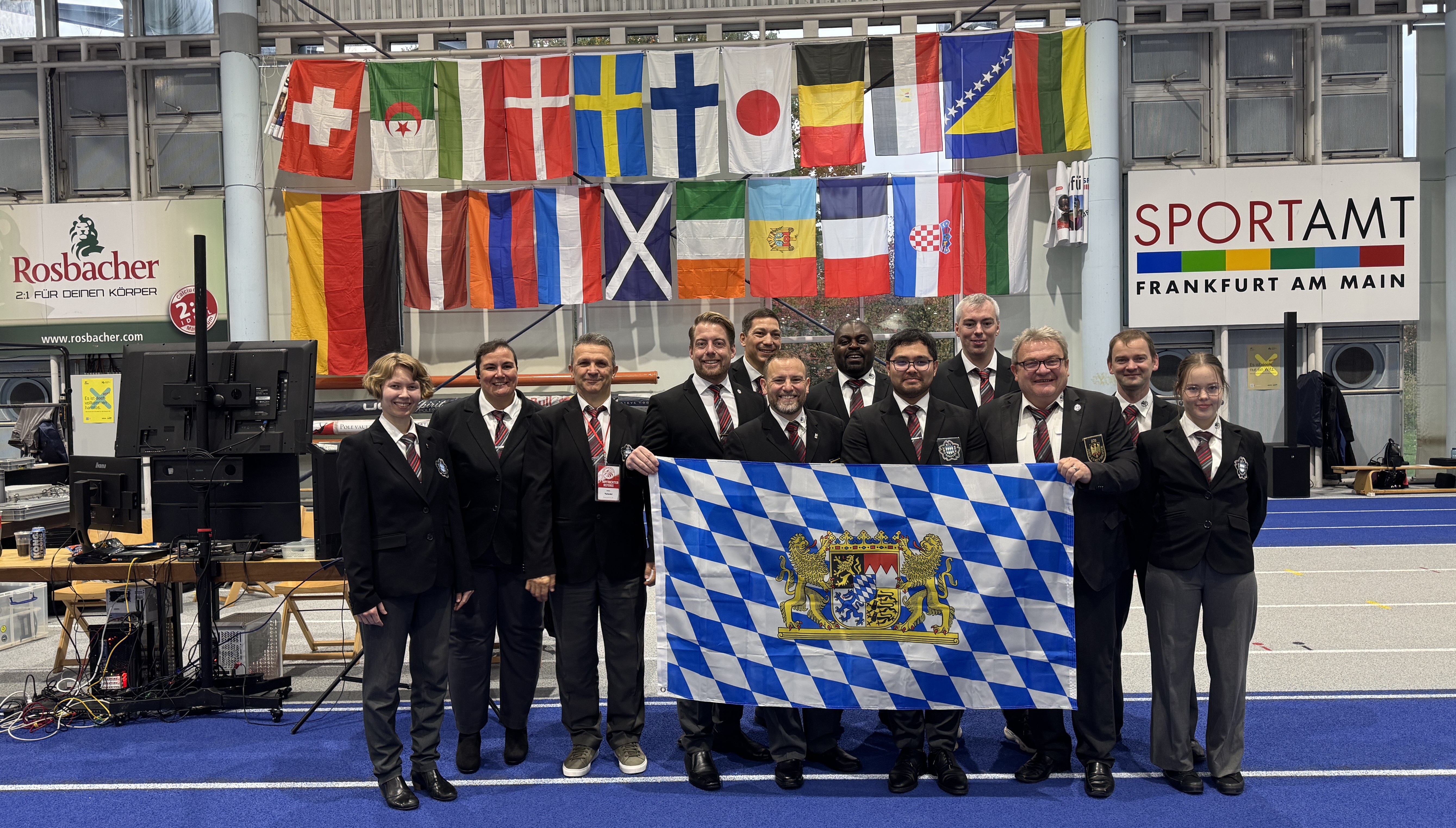 Die bayerischen Kampfrichter beim Adler Cup