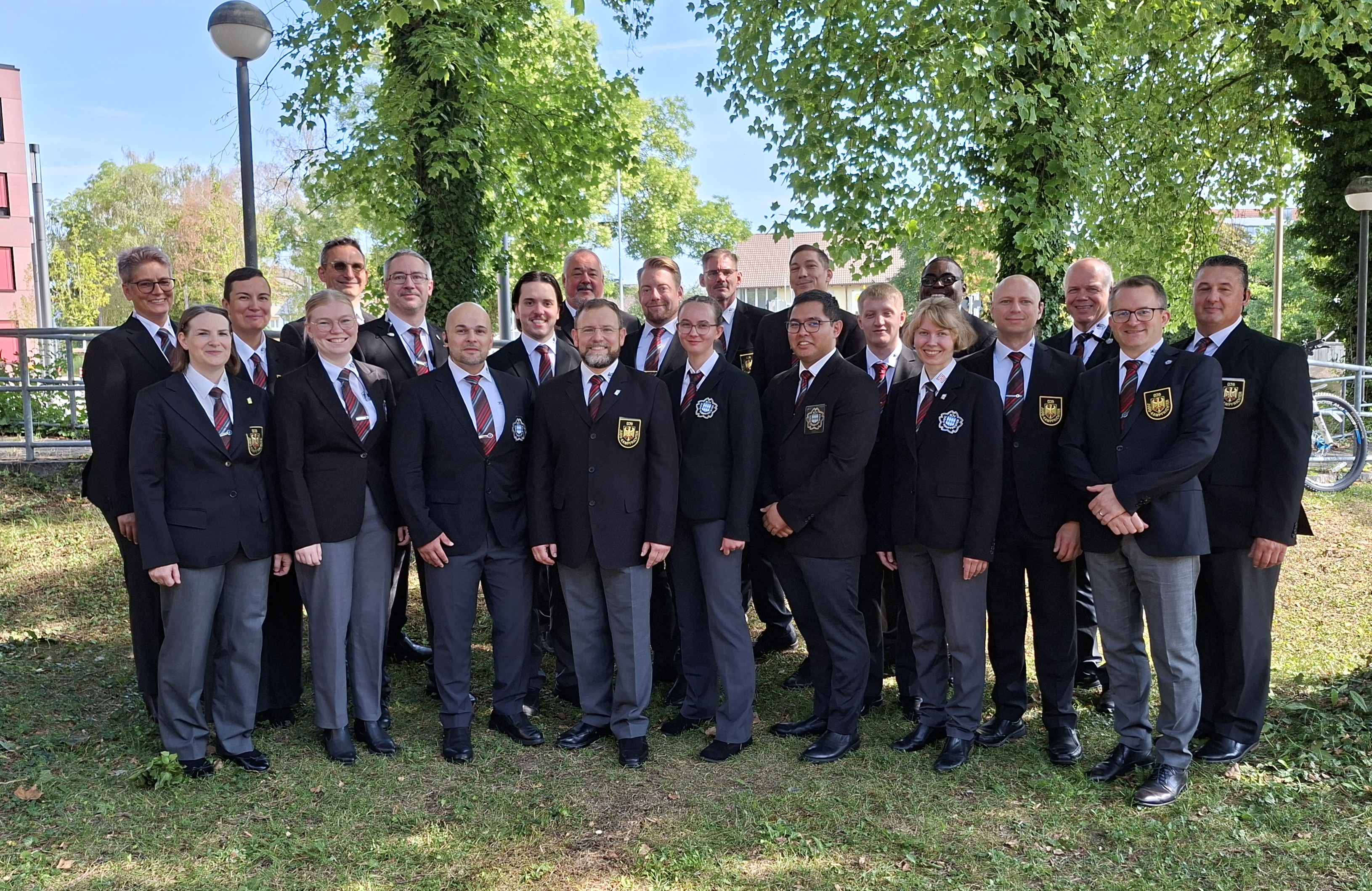 Das Kampfrichterteam beim Bayern- und Rene-de-Smèt-Pokal