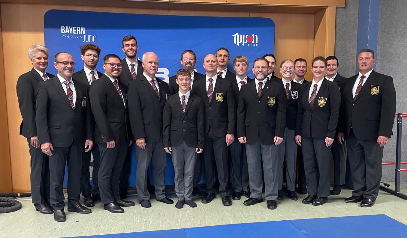 Das Kampfrichterteam bei der Bayerischen EM U15.