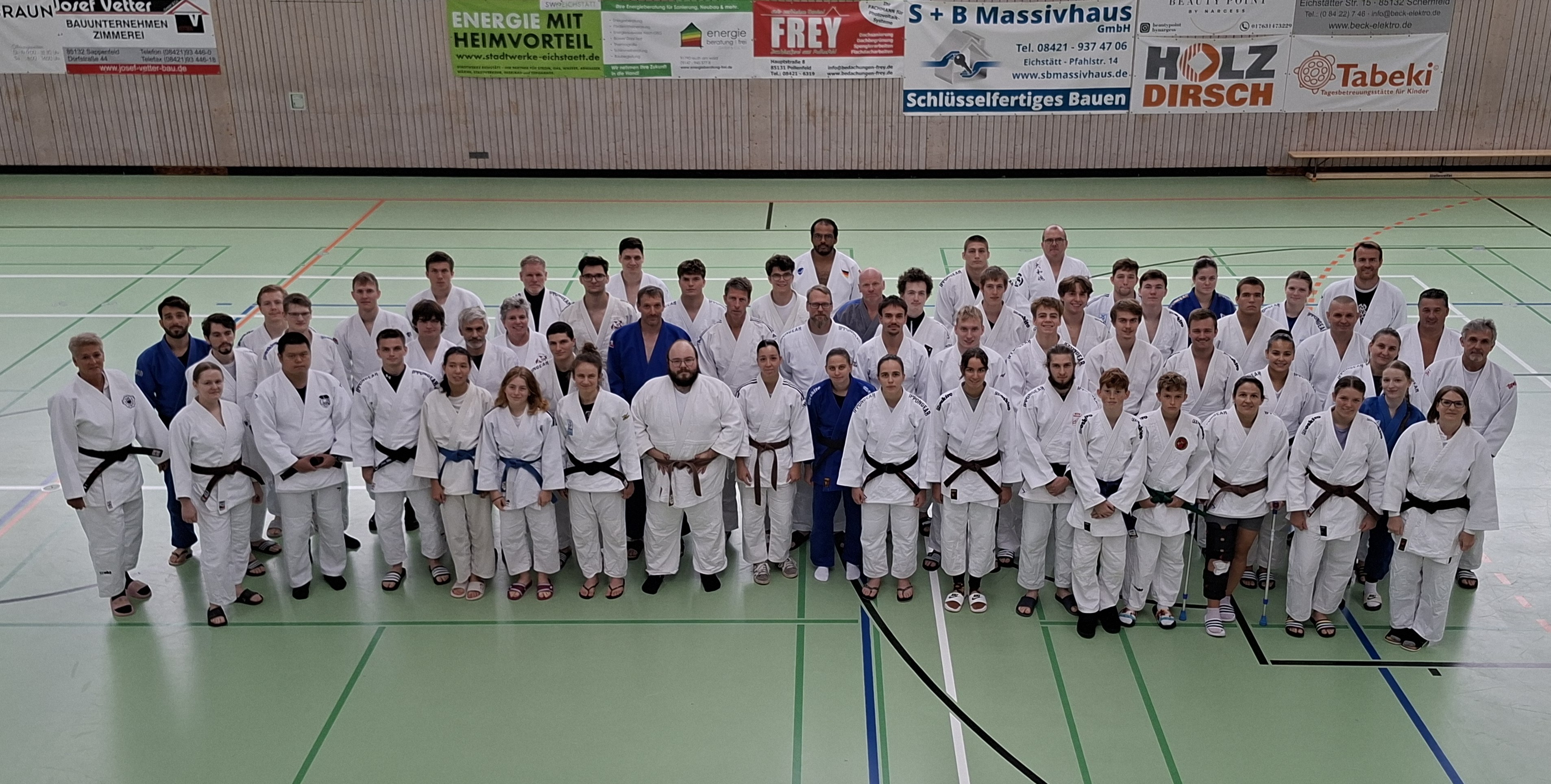 Voll war die Matte bei der Kampfrichter-Ausbildung in Eichstätt.