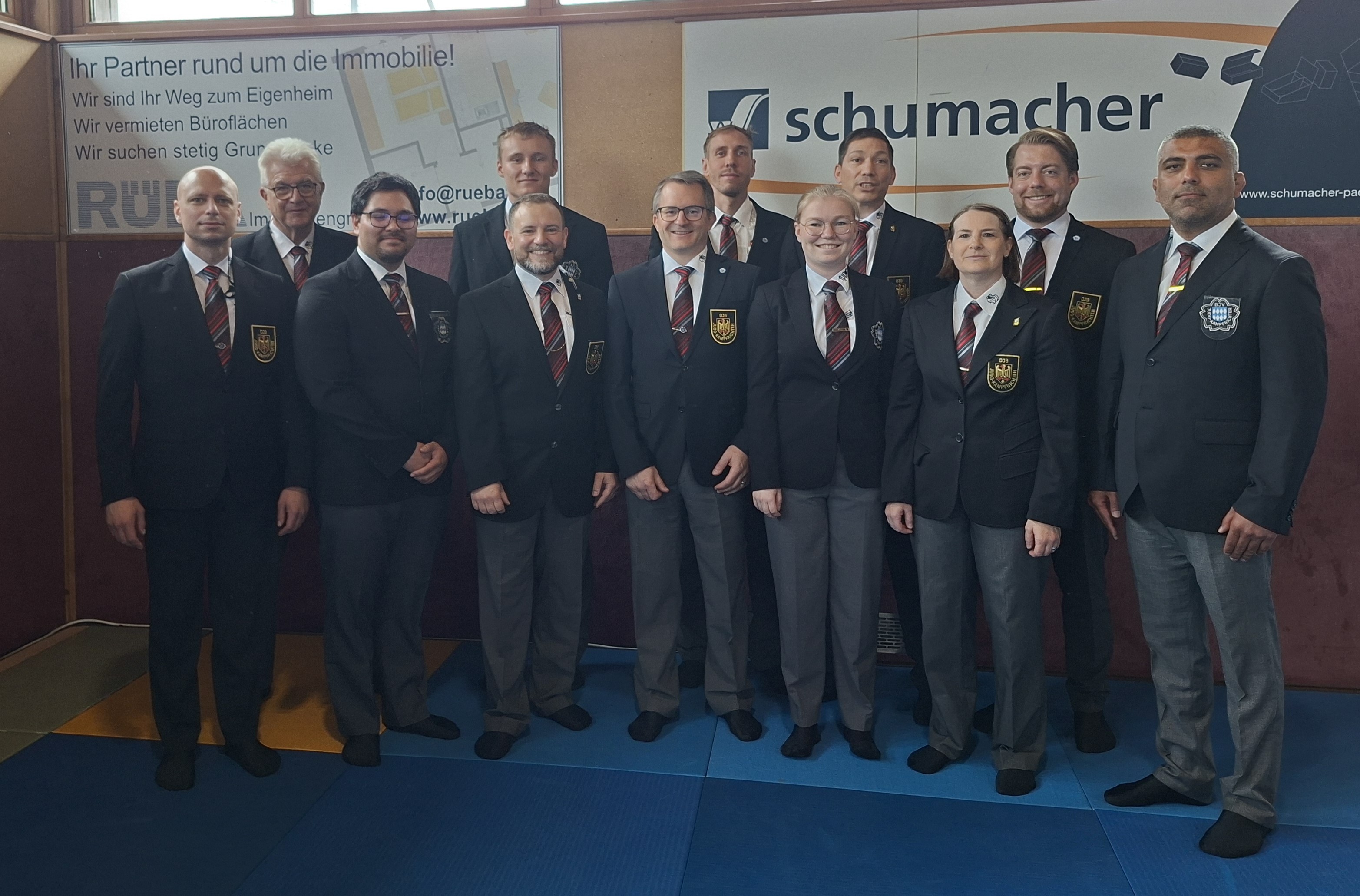 Das Kampfrichterteam beim Landesfinale Schulsport