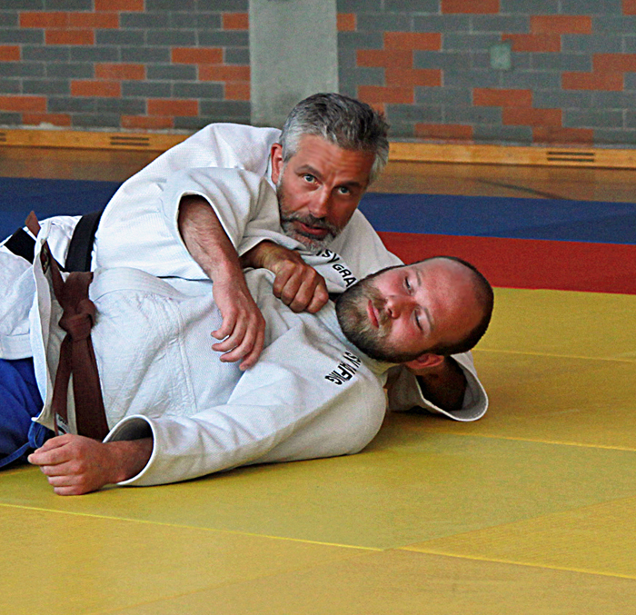 Training mit dem Olympiasieger