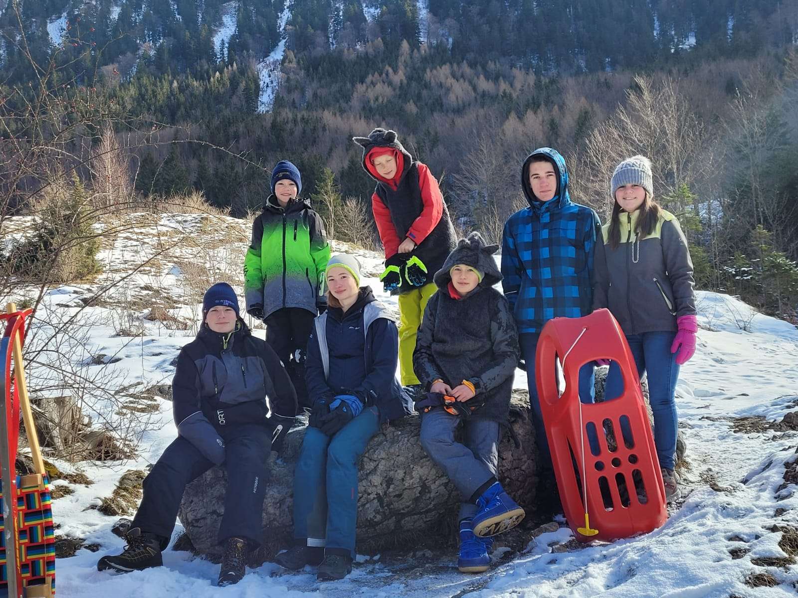 Judonachwuchs- am Berg