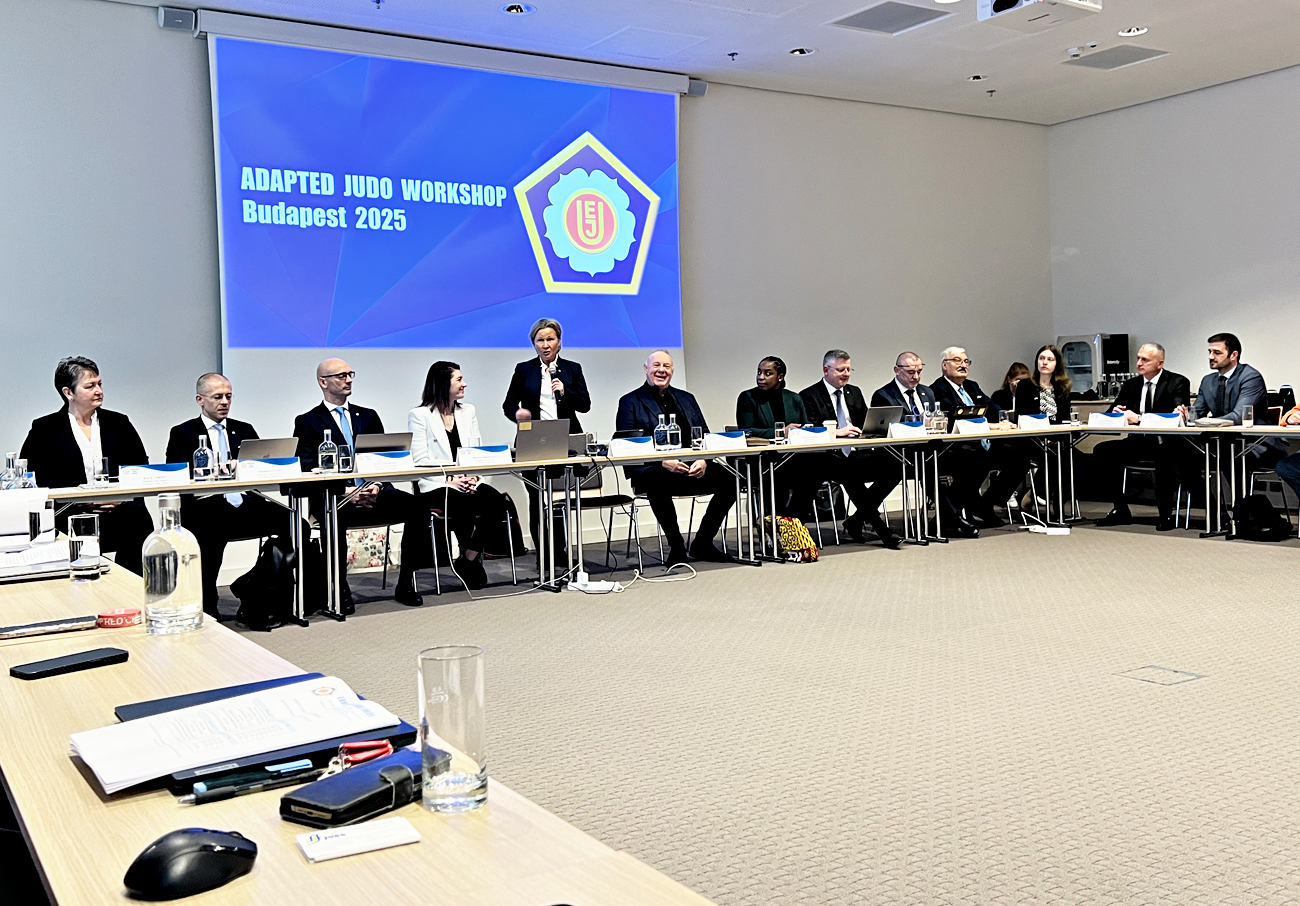 Adapted Judo – EJU Workshop in Budapest