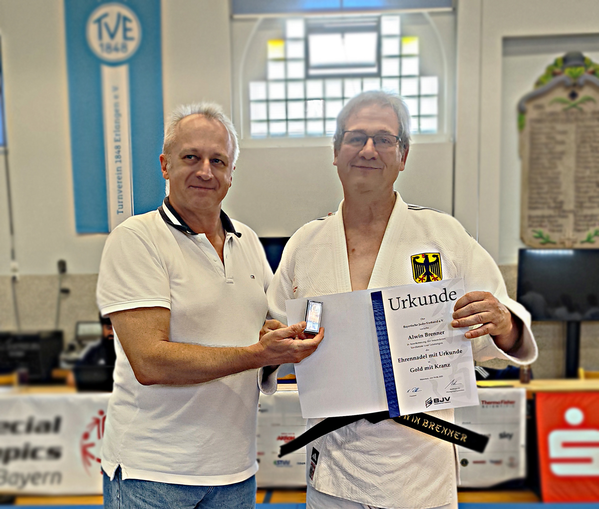 Alwin Brenner geehrt