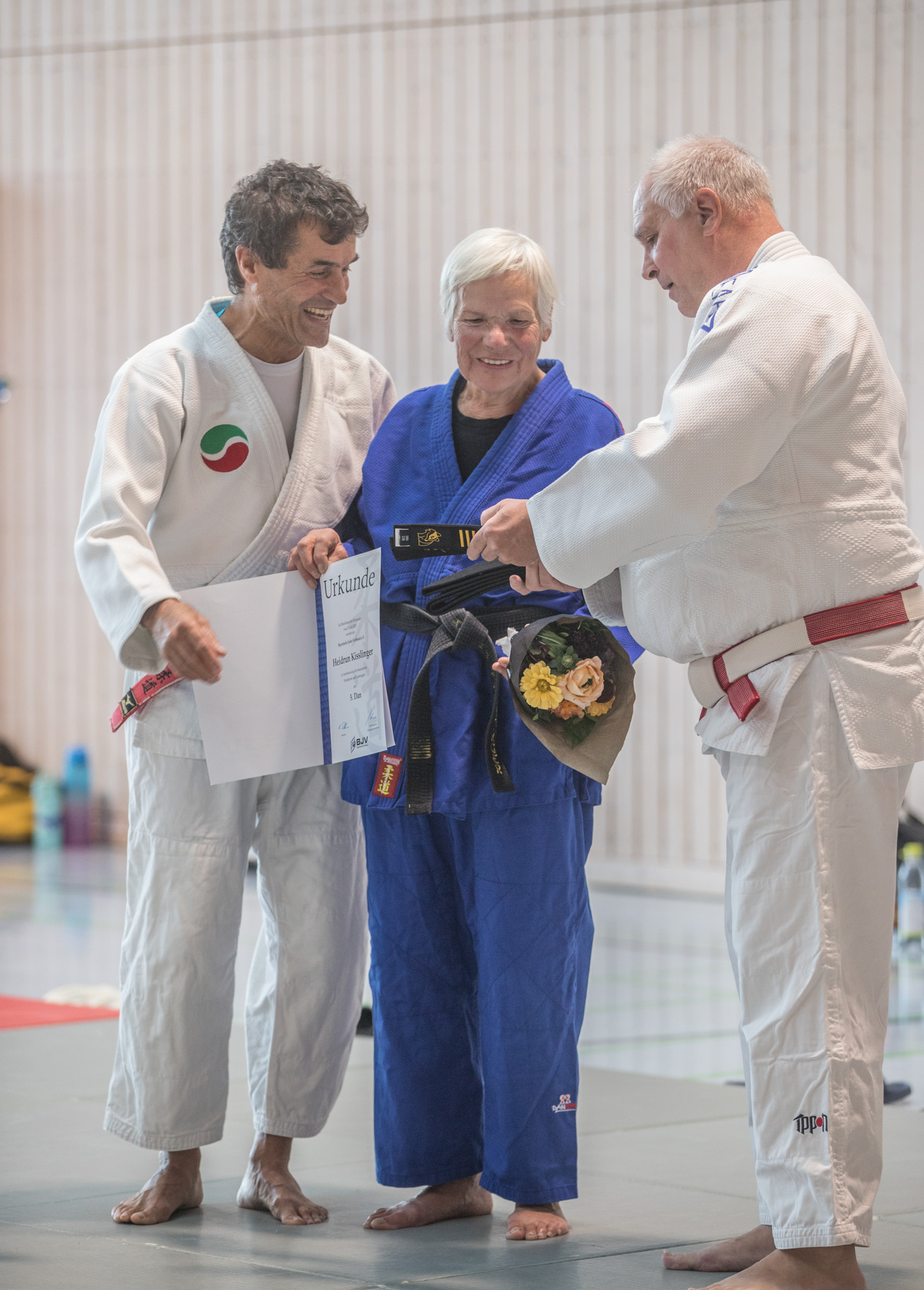 Feierliche DAN-Verleihung in Passau: 5. DAN an Heidi Kisslinger