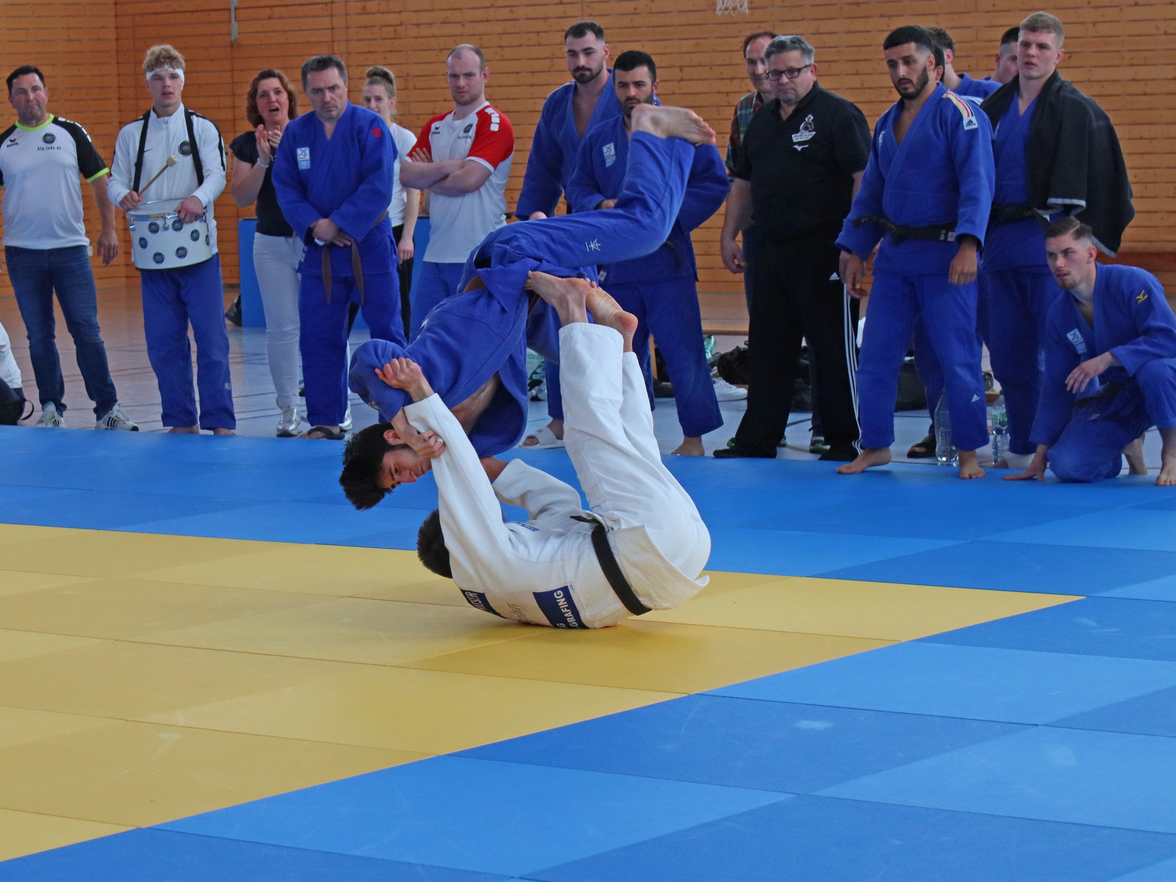Judo-Kampfgemeinschaft Aibling-Grafing verteidigt Tabellenführung der zweiten Judo Bundesliga