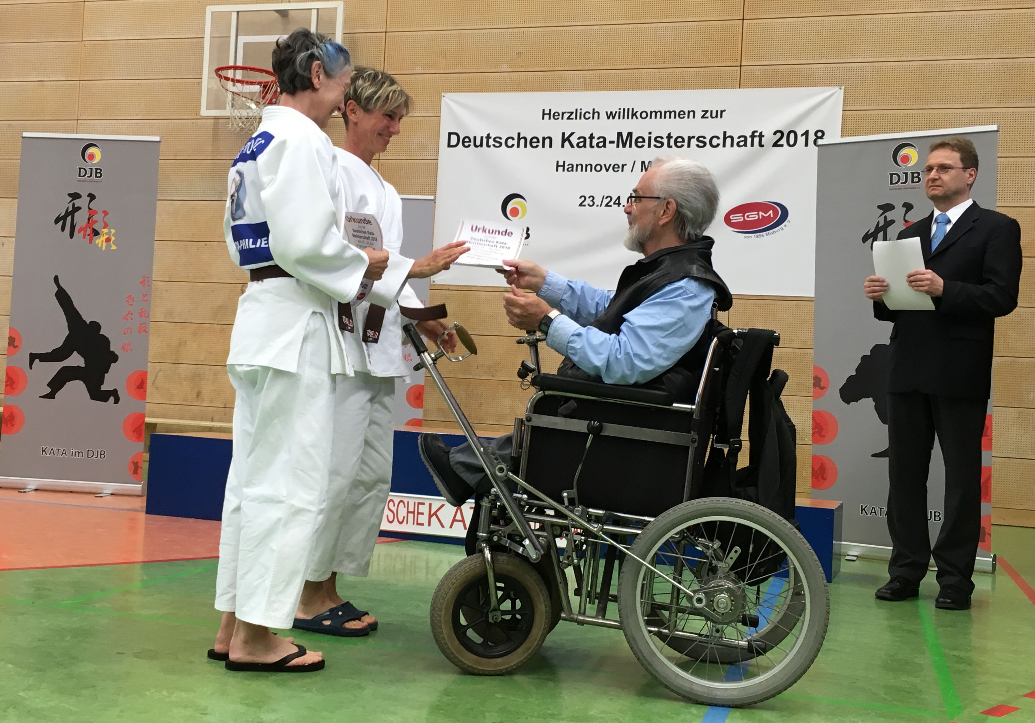 Siegerehrung Ju-no-kata
