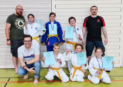 Aiblinger Judonachwuchs beim „Münsinger Sommerturnier“ erfolgreich
