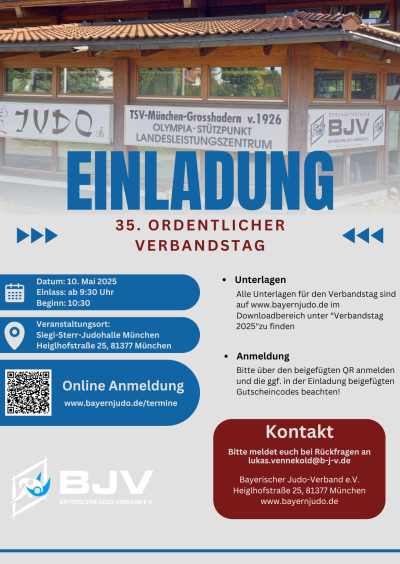 Verbandstag 2025 – Berichtsheft und Unterlagen jetzt verfügbar