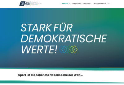Demokratie stärken! Jetzt zur Ausbildung anmelden!