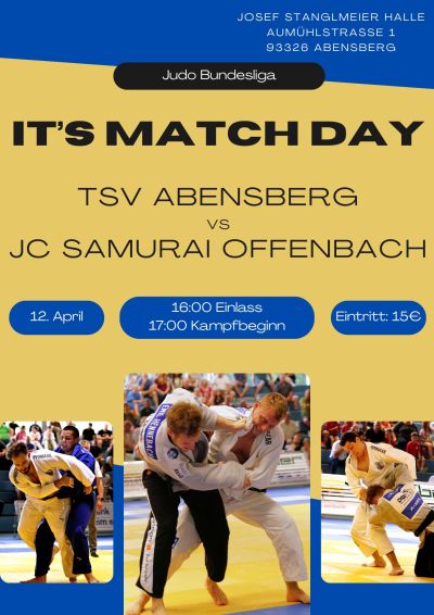 Abensberg empfängt den JC Samurai Offenbach