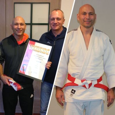 Jens Keidel mit dem 6.Dan geehrt