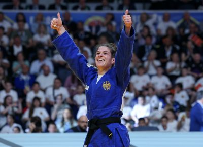 Europameisterin Seija Ballhaus