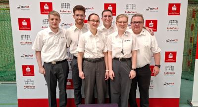 Bayerns Kampfrichter beim Sparkassen-Pokal in Jena