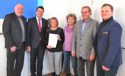 Hildegard Klust für ihr Engagement geehrt