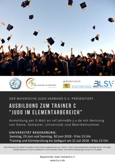 Universitätsausbildung "Trainer C Judo im Elementarbereich"