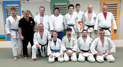 Vorbereitungslehrgang zur Graduierung zum Braungurt im Bezirk Schwaben in Ottmarshausen.