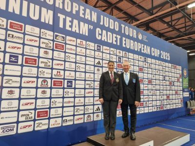 Zwei bayerische Kampfrichter beim European Cadet Cup in Riga