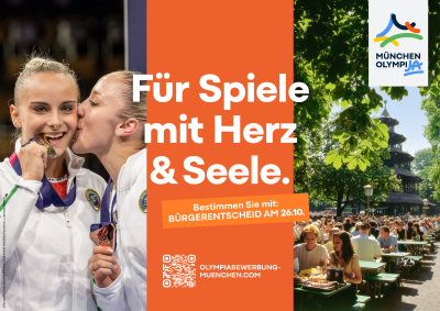 Olympia beginnt mit deiner Stimme – München entscheidet! Ihr entscheidet!