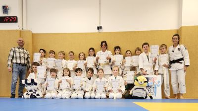 Judo-Gürtelprüfung an der St.-Georg-Schule