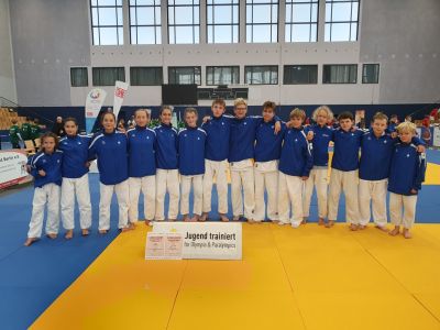 Bayerische Judoka beim Bundesfinale „Jugend trainiert“ 2025 in Berlin