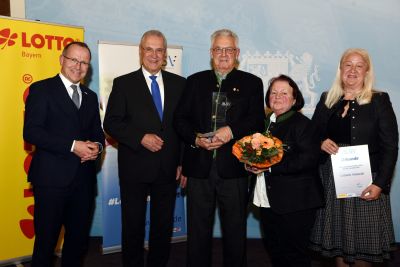 Ludwig Tradler mit Ehrenamtspreis ausgezeichnet