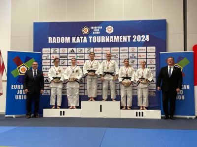 Silber beim  EJU Kata Tour in Random 