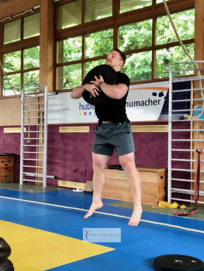 DJB-Athletiktrainer Simon Schnell in Bayern