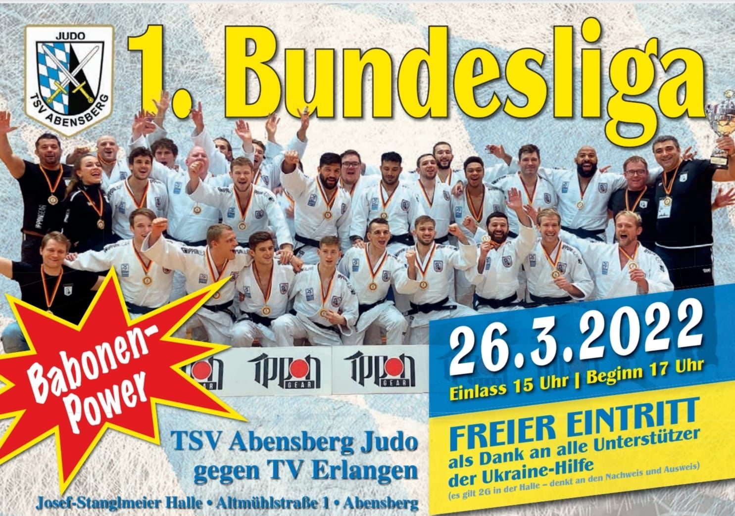 TSV Abensberg, Plakat 220326