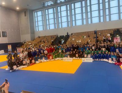 Bayerische Judoka beim Bundesfinale „Jugend trainiert“ 2025 in Berlin