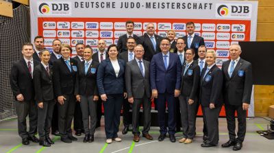 Drei bayerische Kampfrichter bei der DEM Männer/Frauen