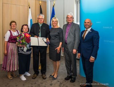 Ludwig Tradler erhält das Bundesverdienstkreuz